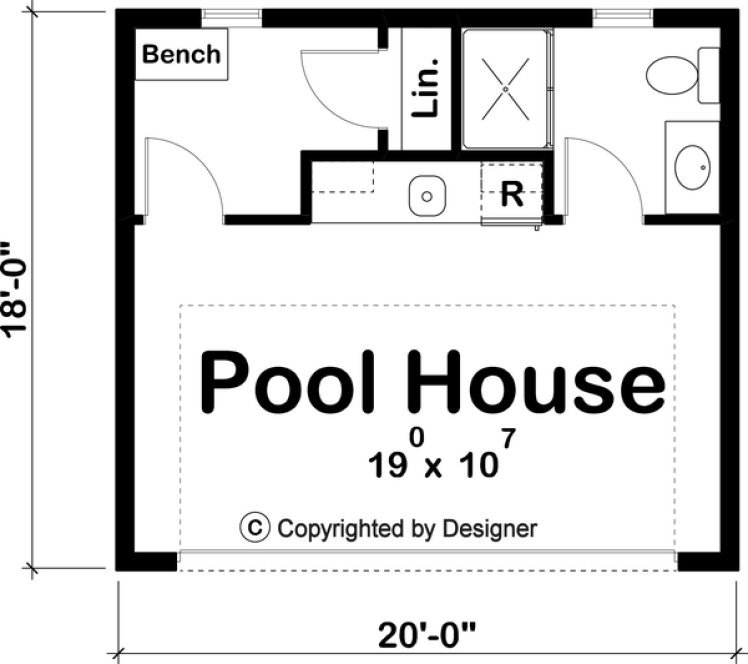 Main Floor Plan for House Plan #700630