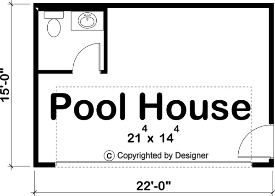 Main Floor Plan for House Plan #700330