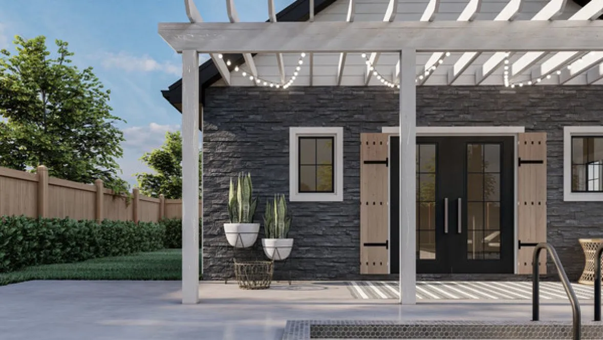 ExteriorPhoto for House Plan #702340