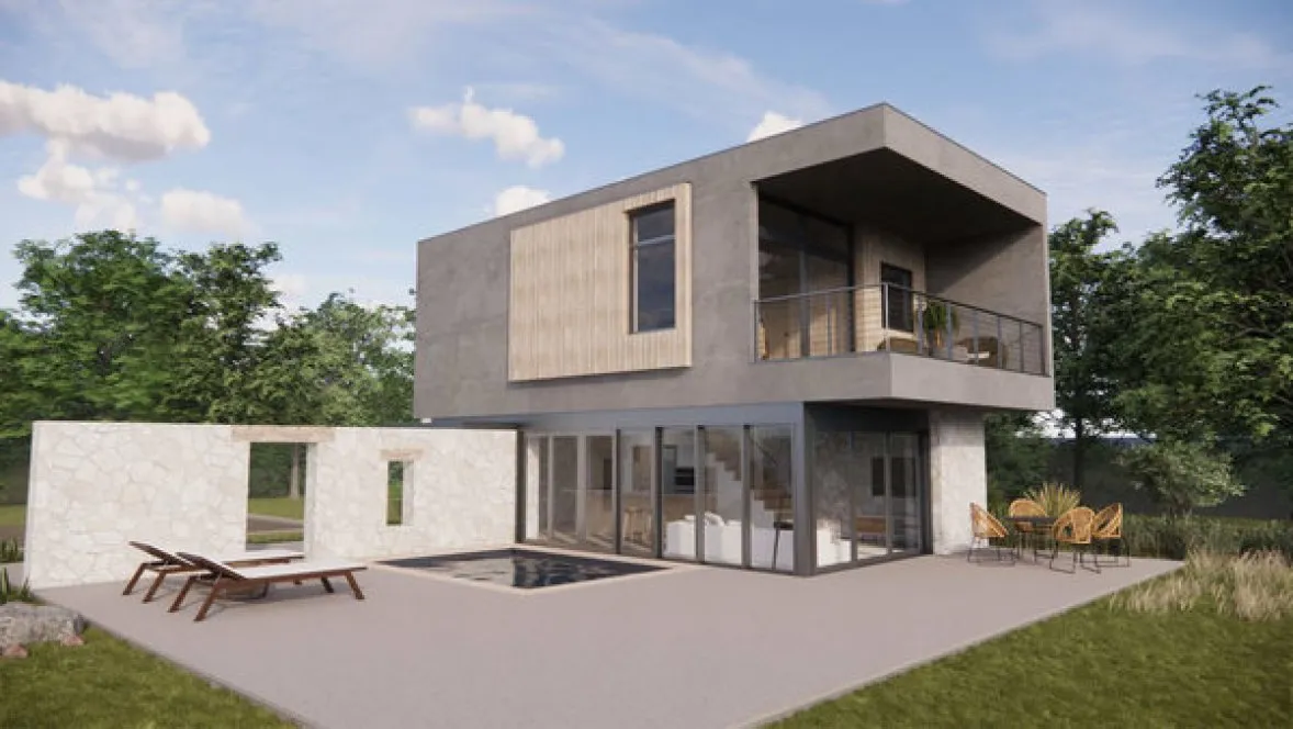 ExteriorPhoto for House Plan #152005