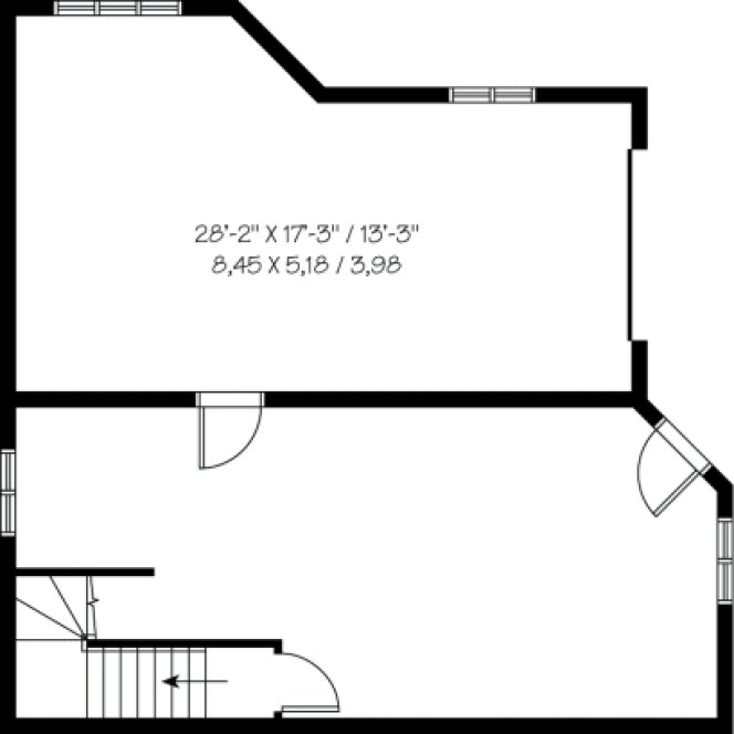Basement Plan for House Plan #144392