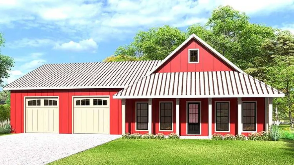 Full Rendering for House Plan #435921