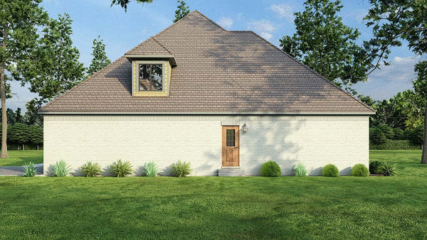 Right Elevation for House Plan #310832