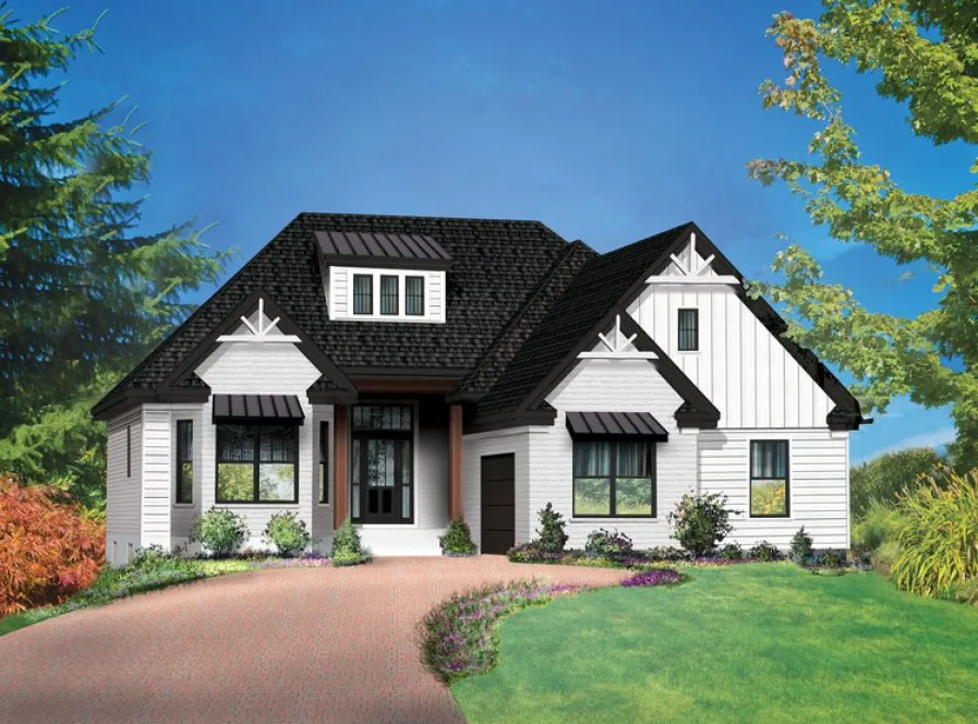 Full Rendering for House Plan #179241