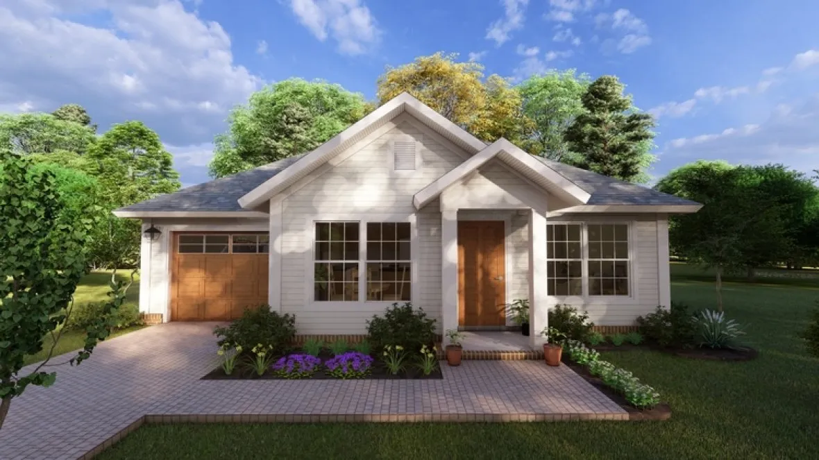 Full Rendering for House Plan #248870