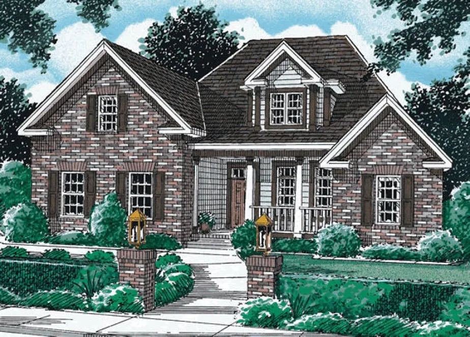 Full Rendering for House Plan #240242