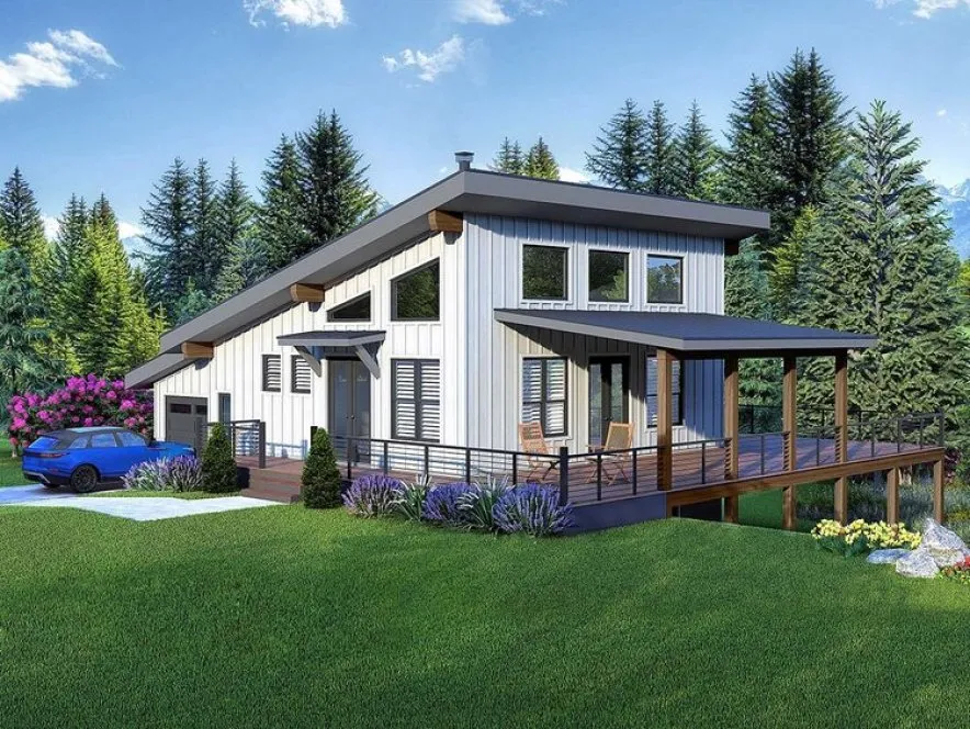 Full Rendering for House Plan #697851