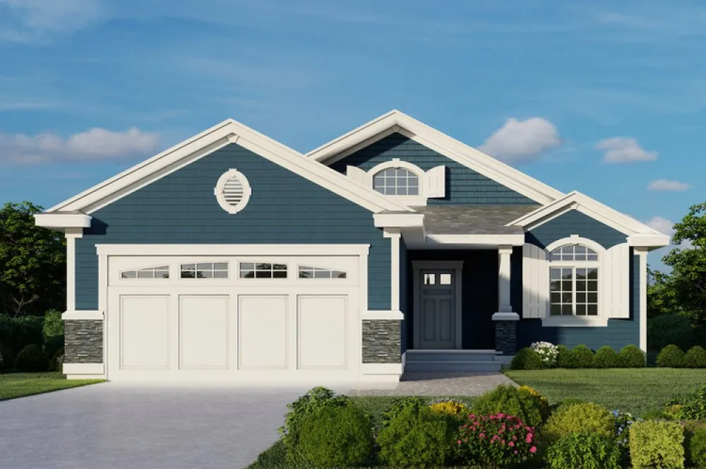 Full Rendering for House Plan #801321