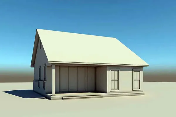 ExteriorPhoto for House Plan #300001