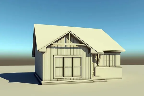 ExteriorPhoto for House Plan #300001