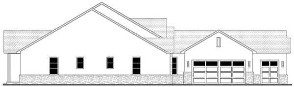 Right Elevation for House Plan #306272