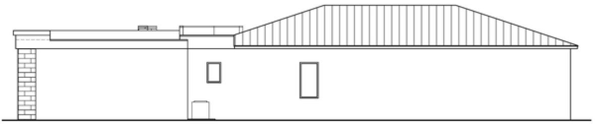 Right Elevation for House Plan #915151