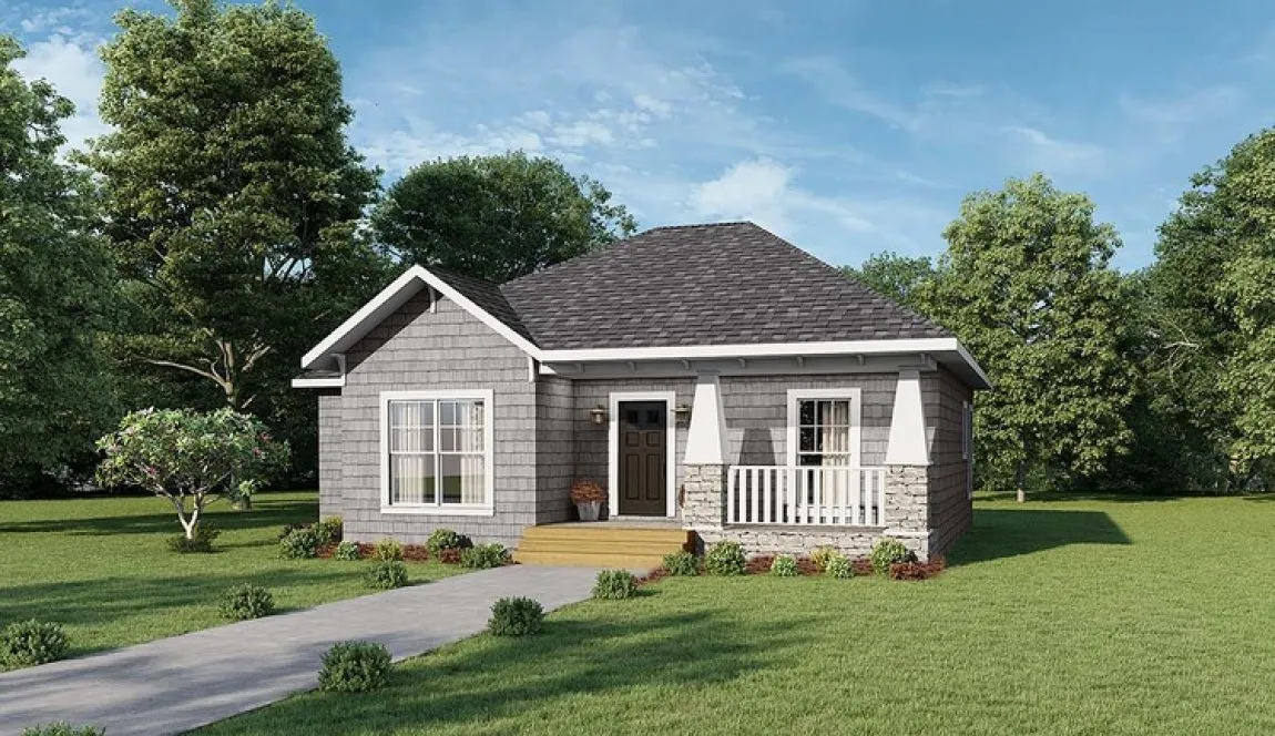 Full Rendering for House Plan #437231