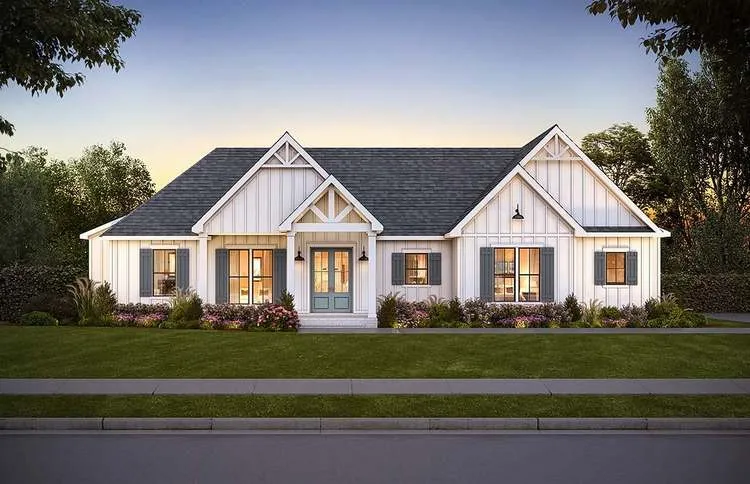 Full Rendering for House Plan #908102