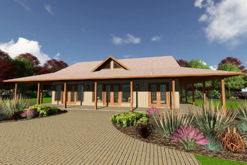 Full Rendering for House Plan #207052