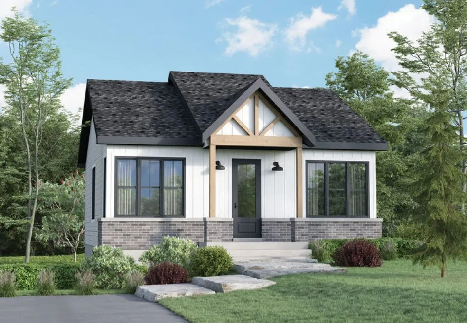 Full Rendering for House Plan #170090