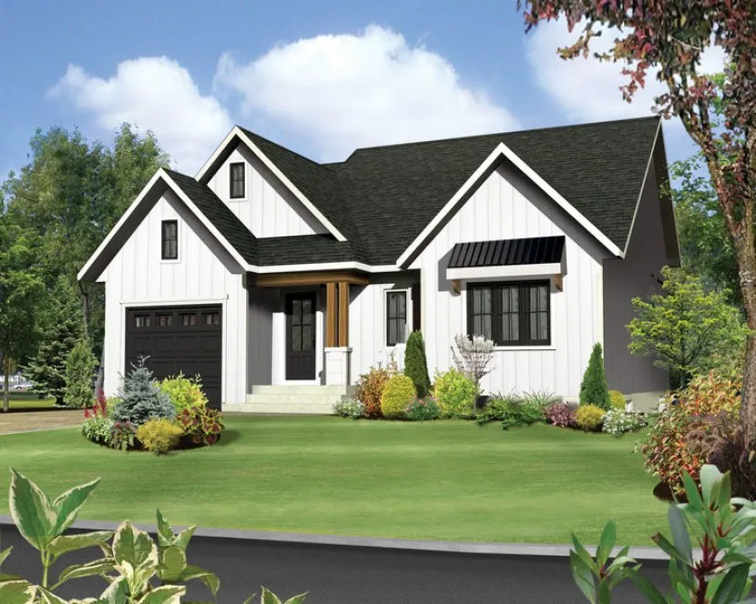 Full Rendering for House Plan #175131