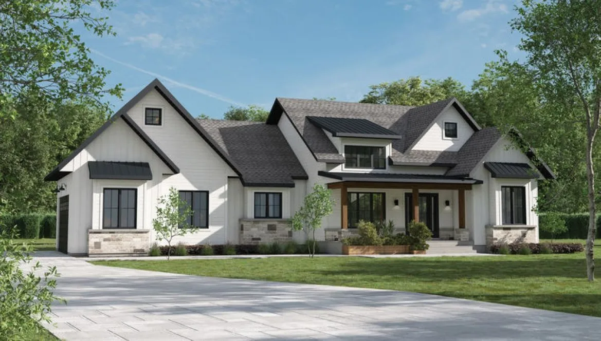 Full Rendering for House Plan #179271