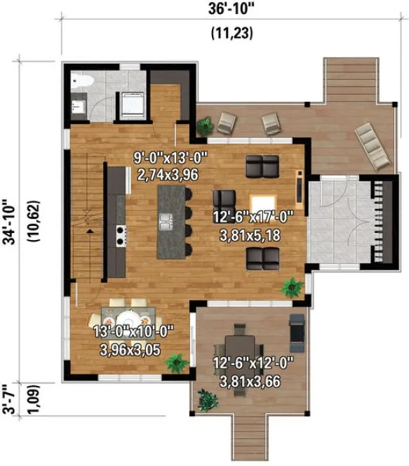 ExteriorPhoto for House Plan #172951