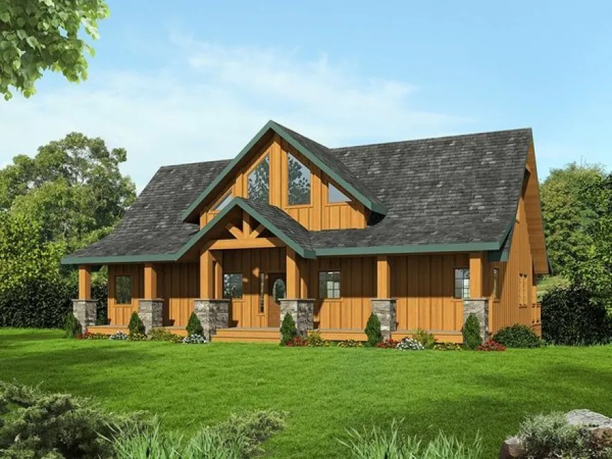 ExteriorPhoto for House Plan #453742