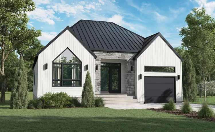 Full Rendering for House Plan #176911
