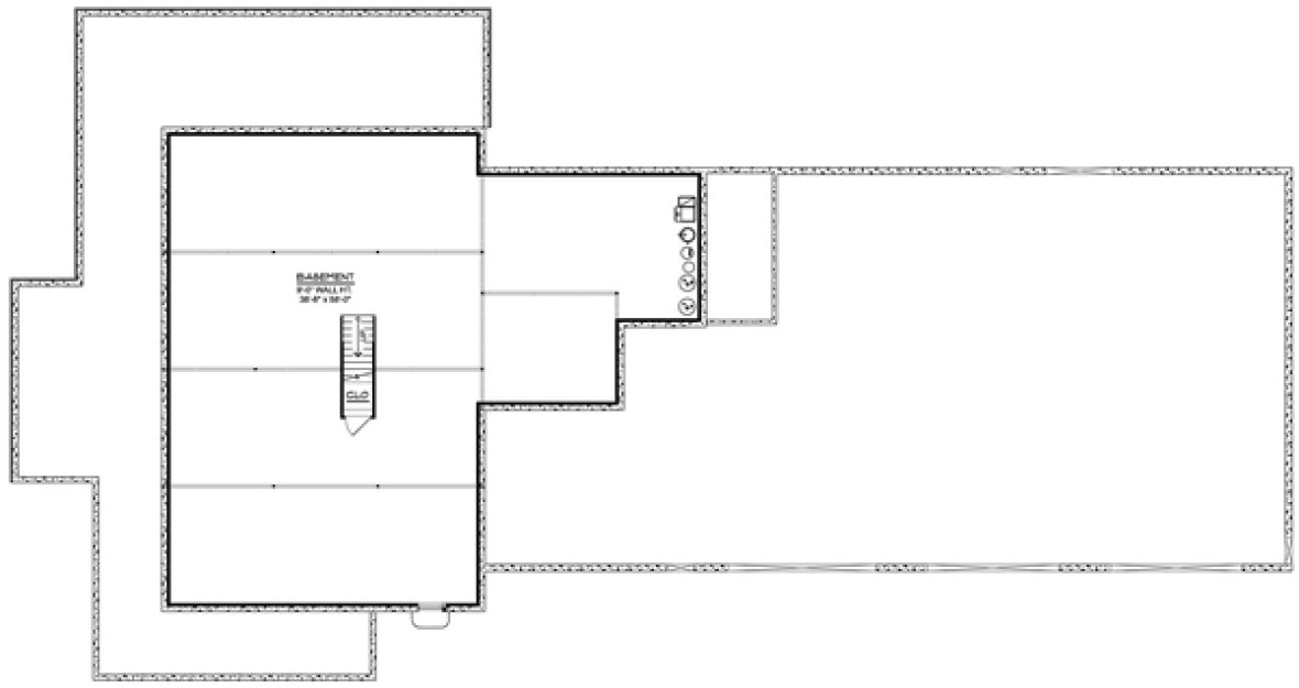 Basement Plan for House Plan #751064