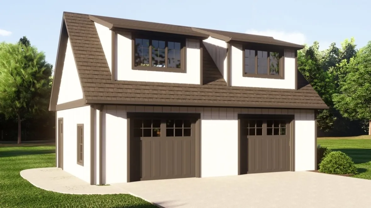 Full Rendering for House Plan #752601