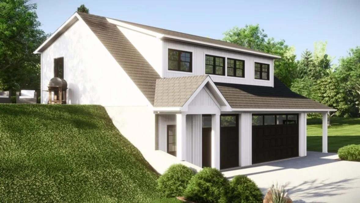 ExteriorPhoto for House Plan #757881