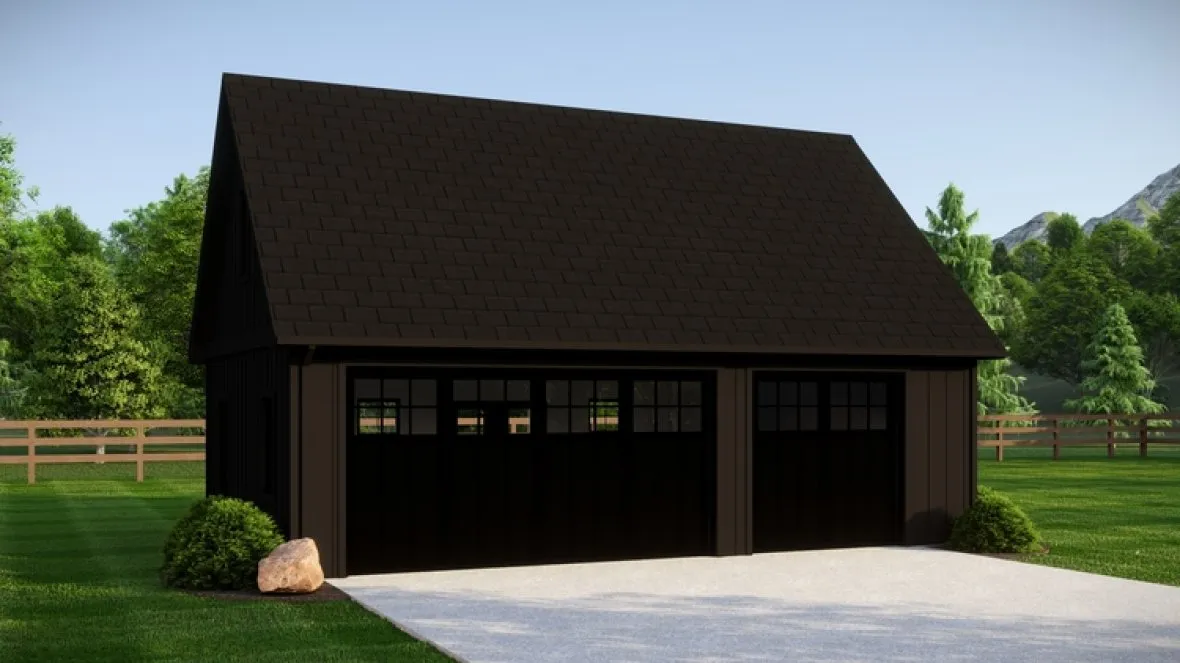 Full Rendering for House Plan #759711