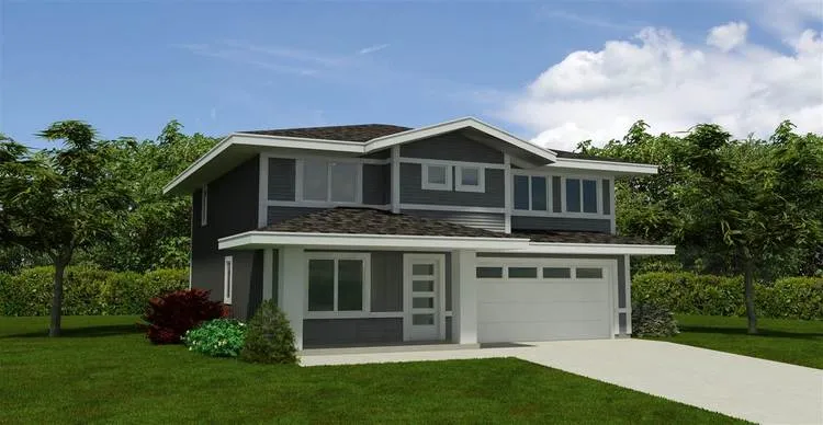 Full Rendering for House Plan #806012