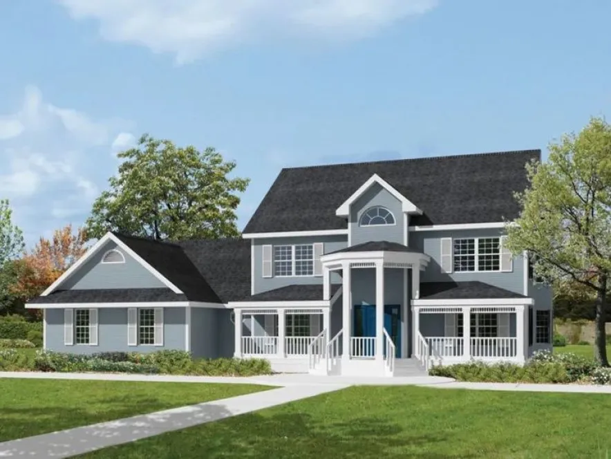 Full Rendering for House Plan #631152