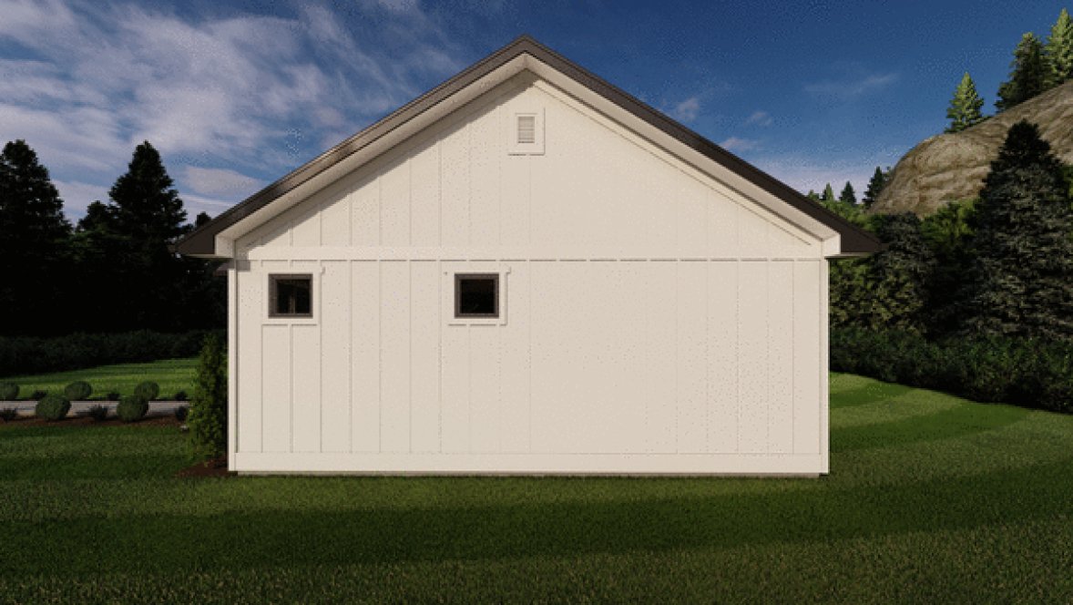 Right Elevation for House Plan #836423