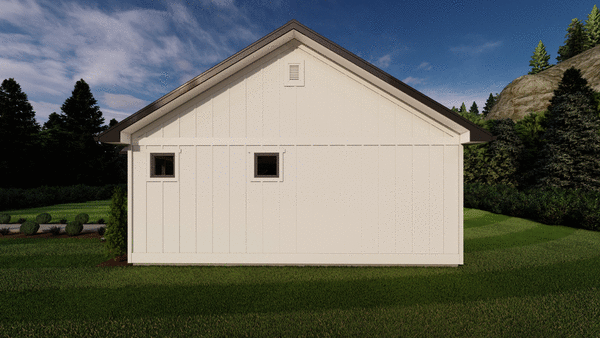 Right Elevation for House Plan #836423