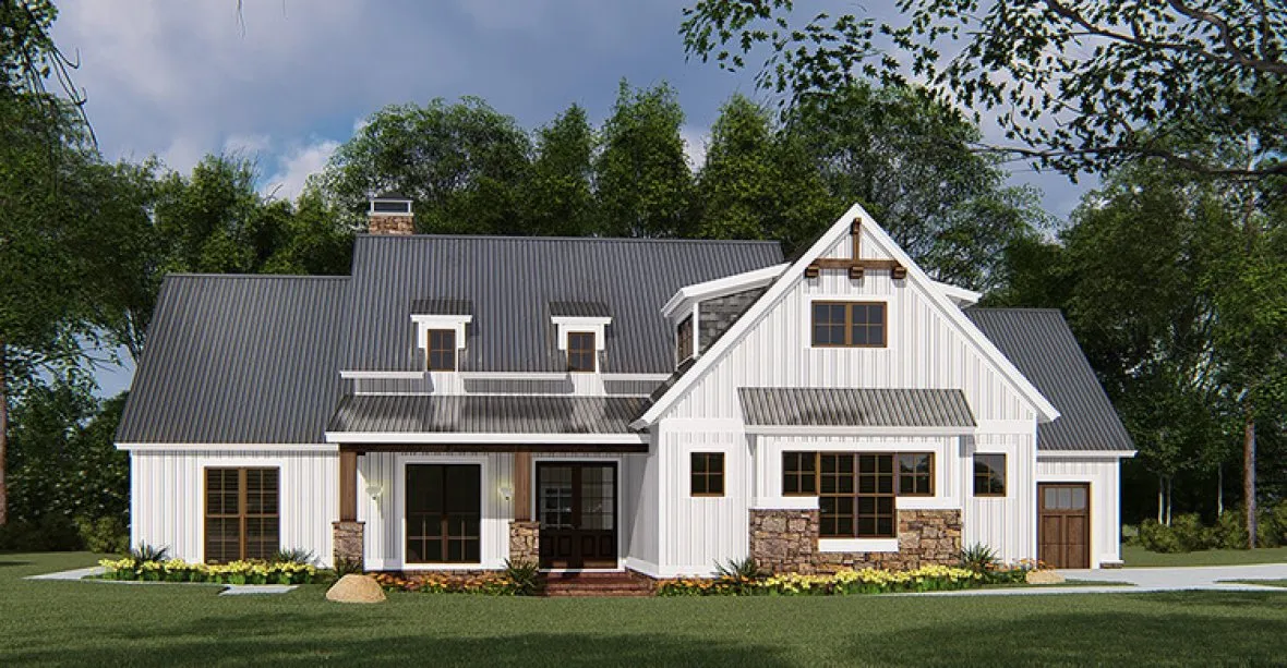 Full Rendering for House Plan #318981