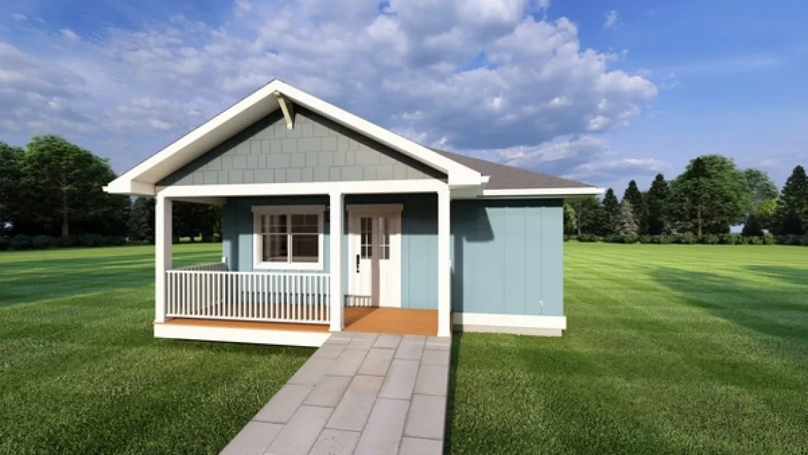 ExteriorPhoto for House Plan #836424