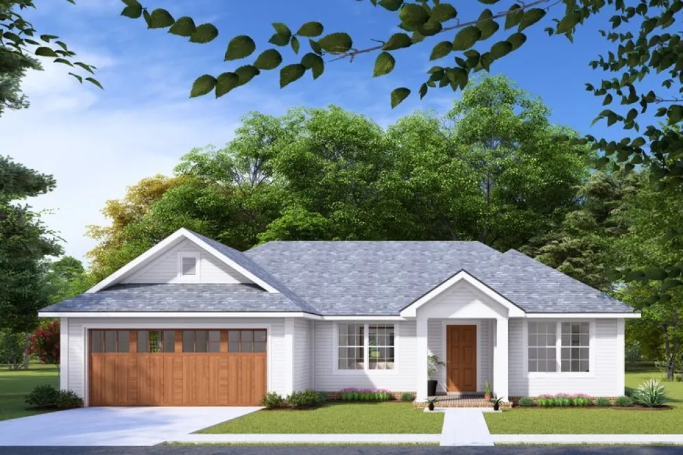 Full Rendering for House Plan #242411