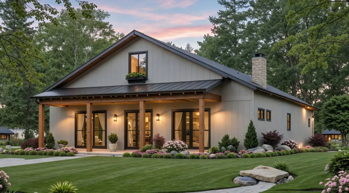 Full Rendering for House Plan #211181