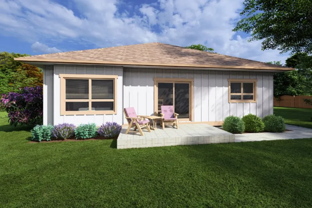 ExteriorPhoto for House Plan #203050