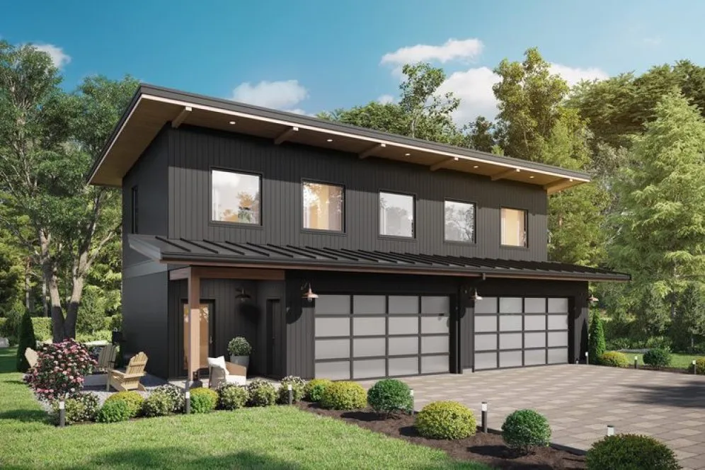 Full Rendering for House Plan #597091