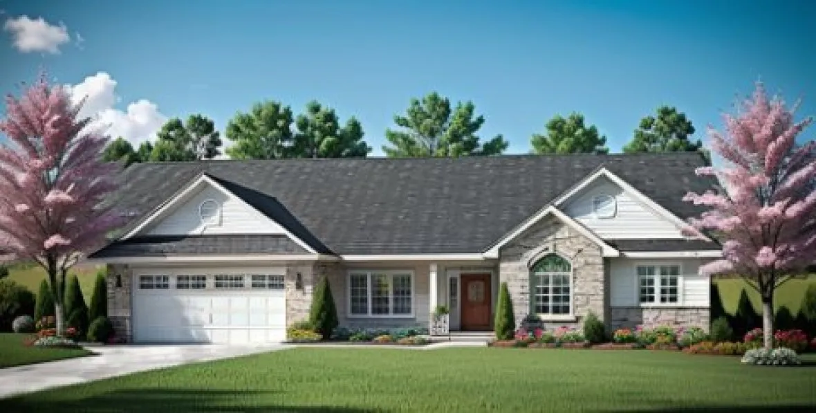 Full Rendering for House Plan #359381