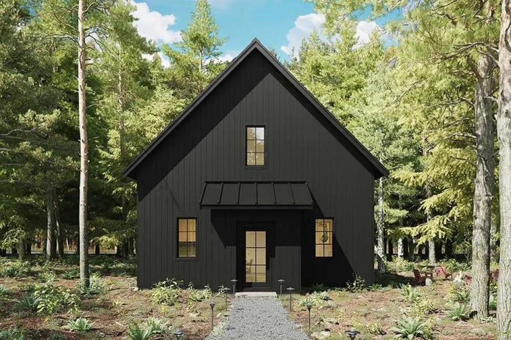 Full Rendering for House Plan #590021