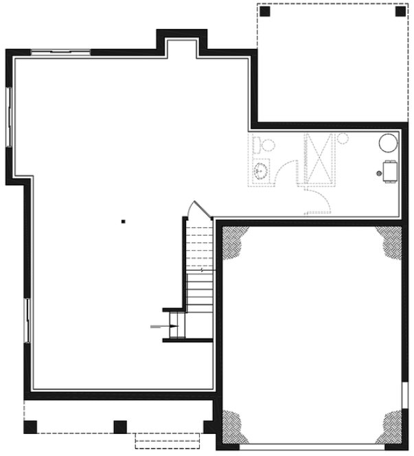 Basement Plan for House Plan #146942