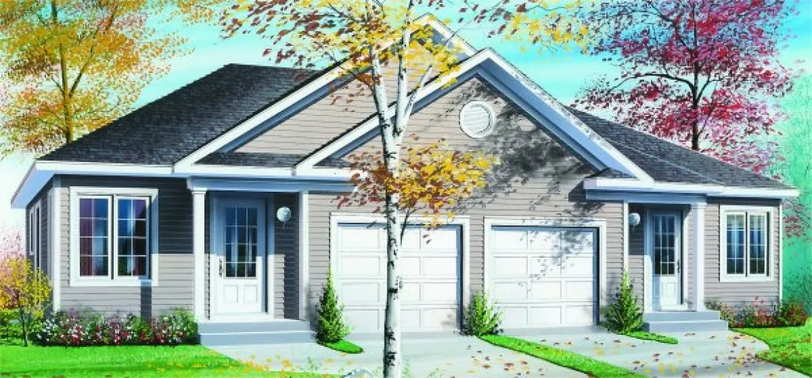 Full Rendering for House Plan #144106