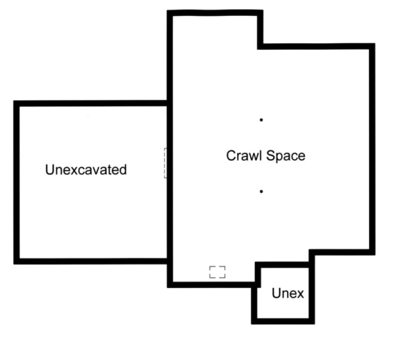 Basement Plan for House Plan #534861