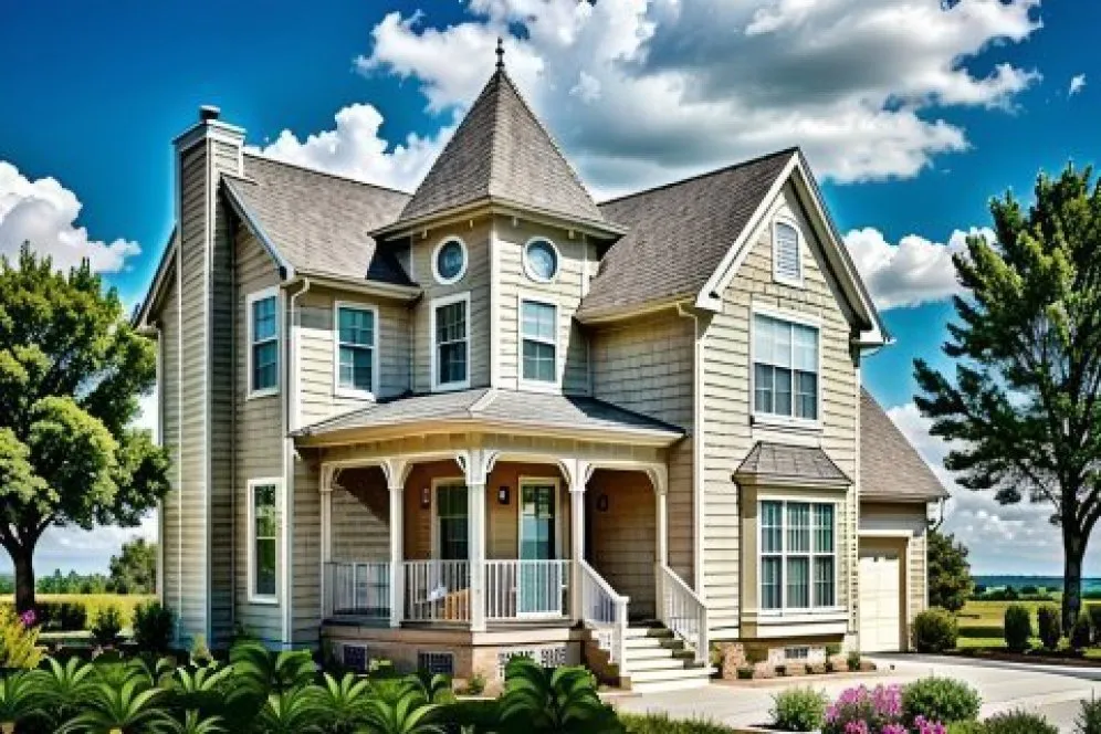 Full Rendering for House Plan #350751