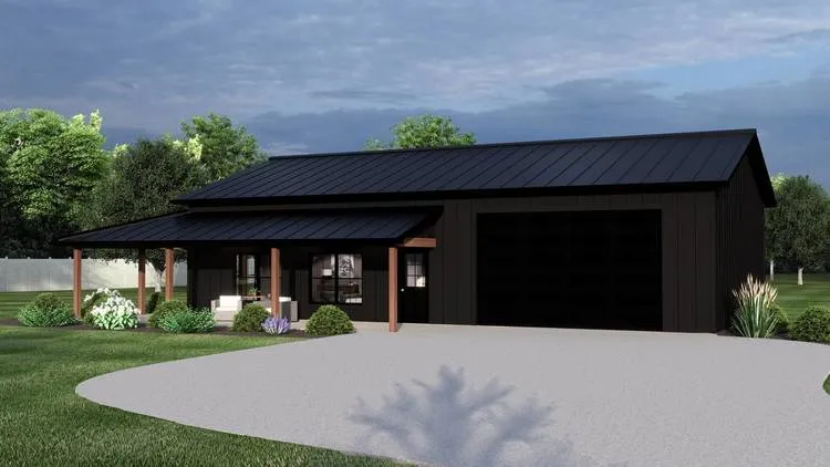 Full Rendering for House Plan #756980
