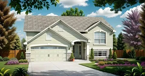 Full Rendering for House Plan #358690