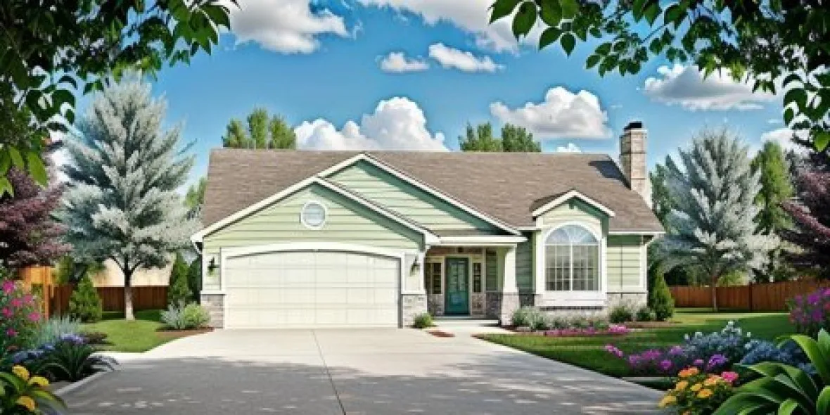 Full Rendering for House Plan #358990