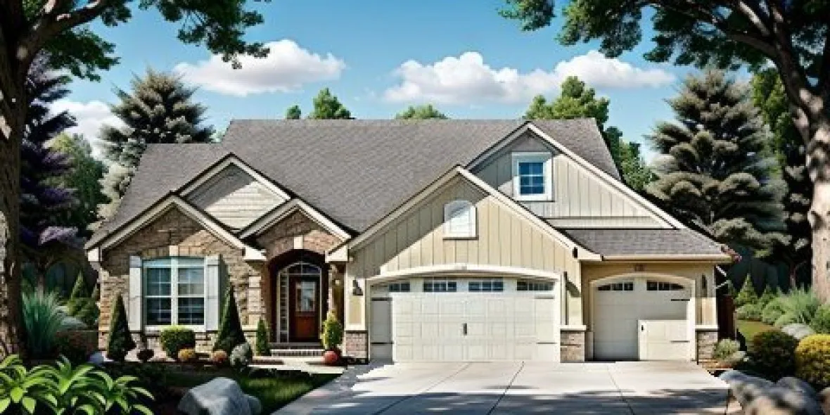 Full Rendering for House Plan #354111