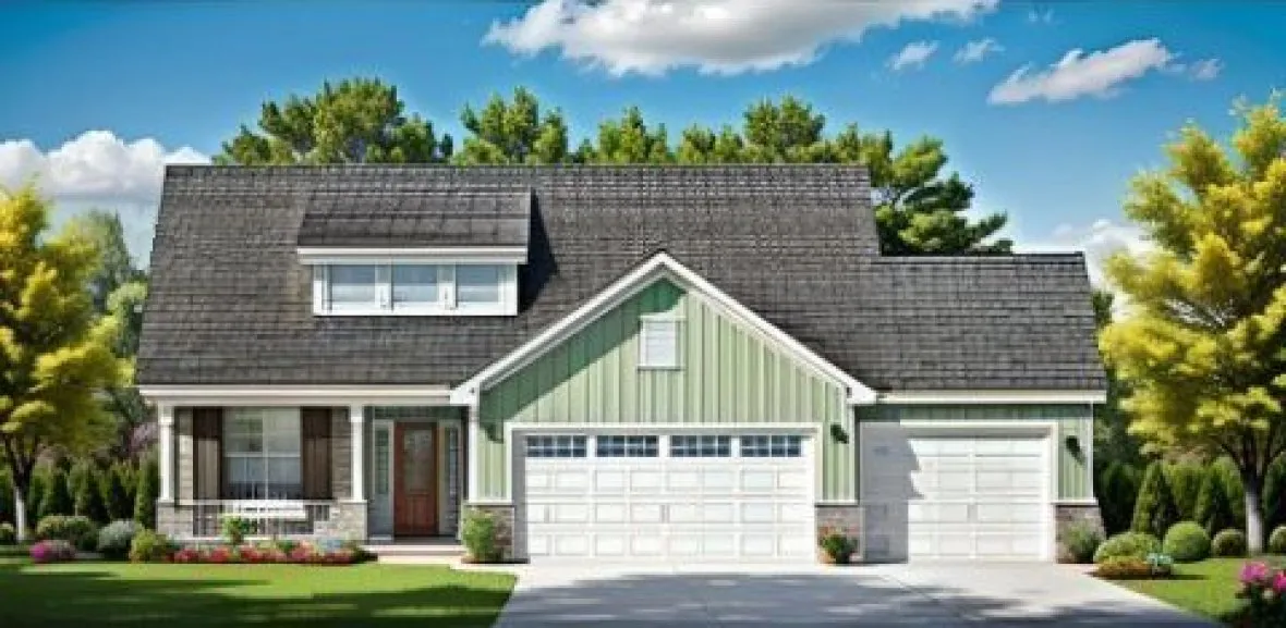 Full Rendering for House Plan #359411